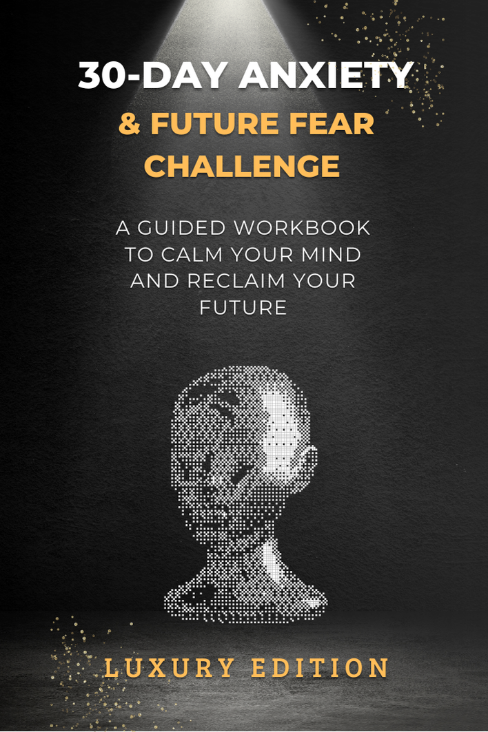 30-Day Luxury Program for Anxiety Relief: Transform overthinking into clarity with daily calming techniques.